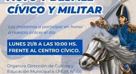 173° Aniversario del Paso a la Inmortalidad de José de San Martín